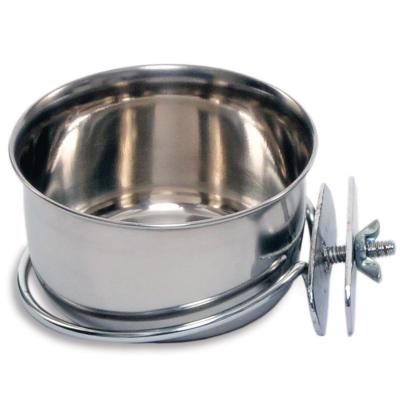 Prevue Bolt-on Stainless Steel Coop Cup 20 oz
